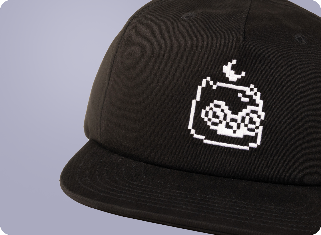 Moonbird Glyph Snapback Cap