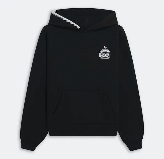 Black Moonbirds Hoodie by MadHappy